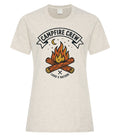 Campfire Crew Ladies Tee — Oatmeal Heather