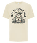 Keep the Spirit Wild Tee — Natural