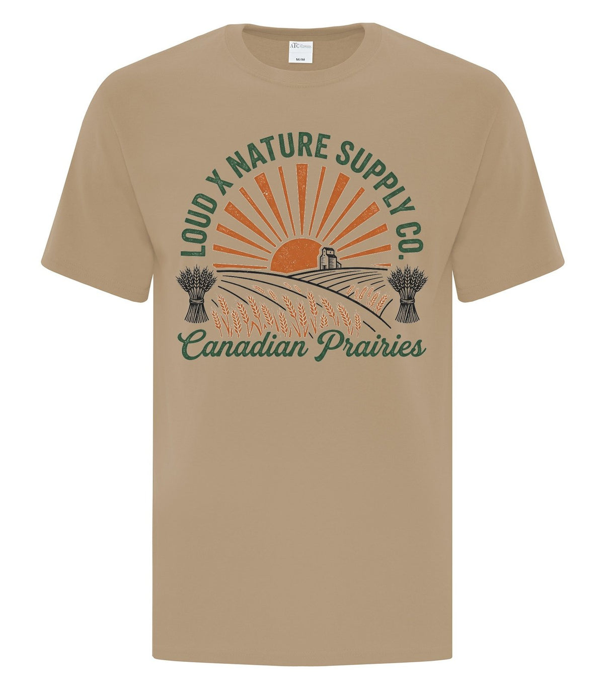 Prairie Sunrise Tee — Dark Sand