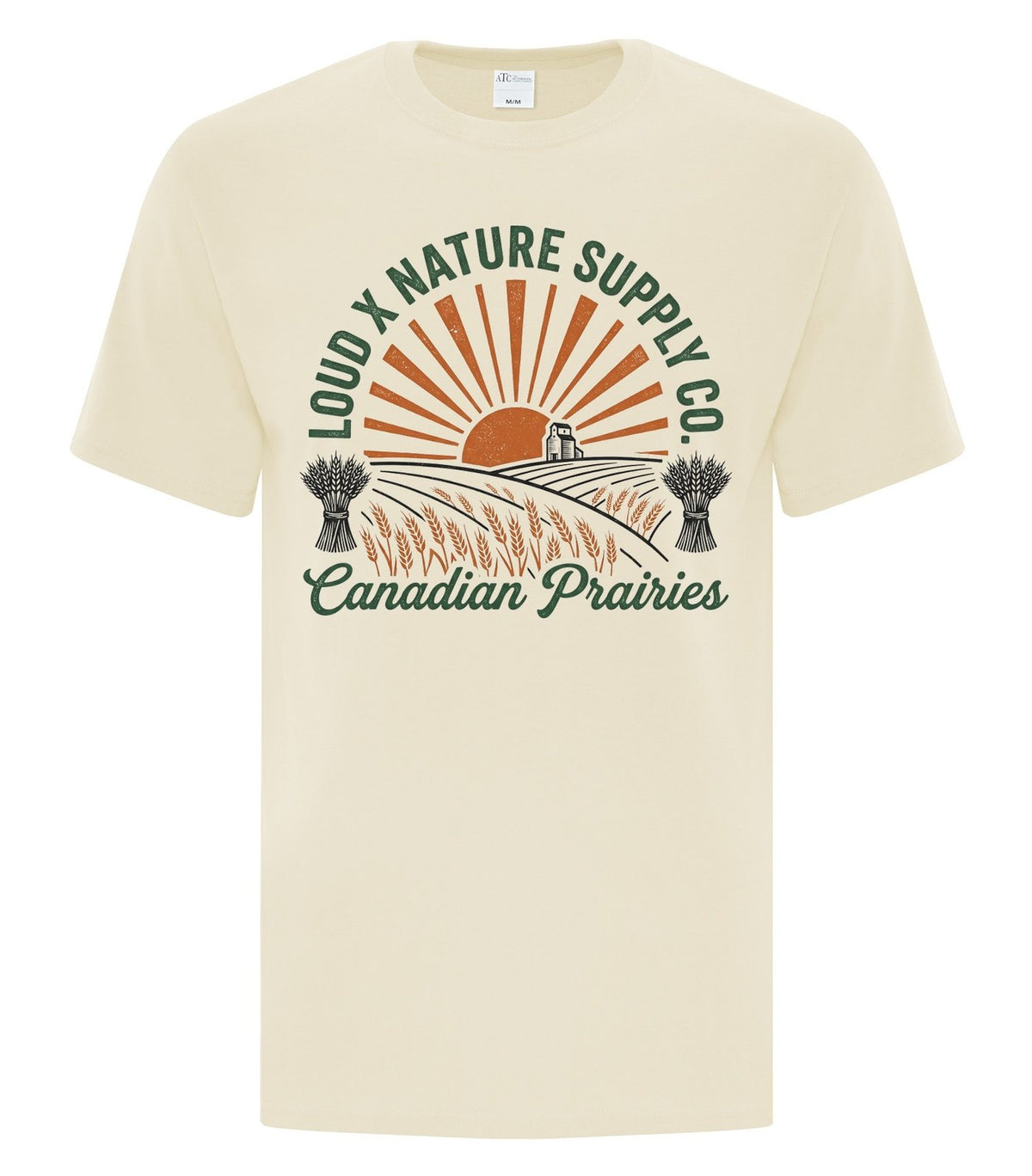 Prairie Sunrise Tee — Natural