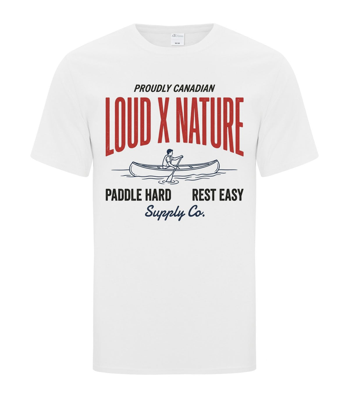 Proudly Canadian Tee — White