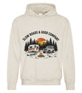Slow Roads Hoodie — Oatmeal Heather