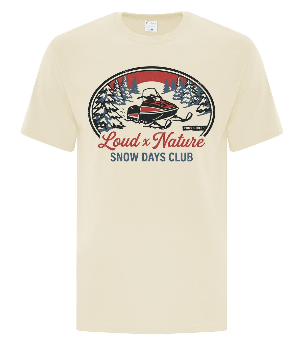 Snow Days Tee — Natural