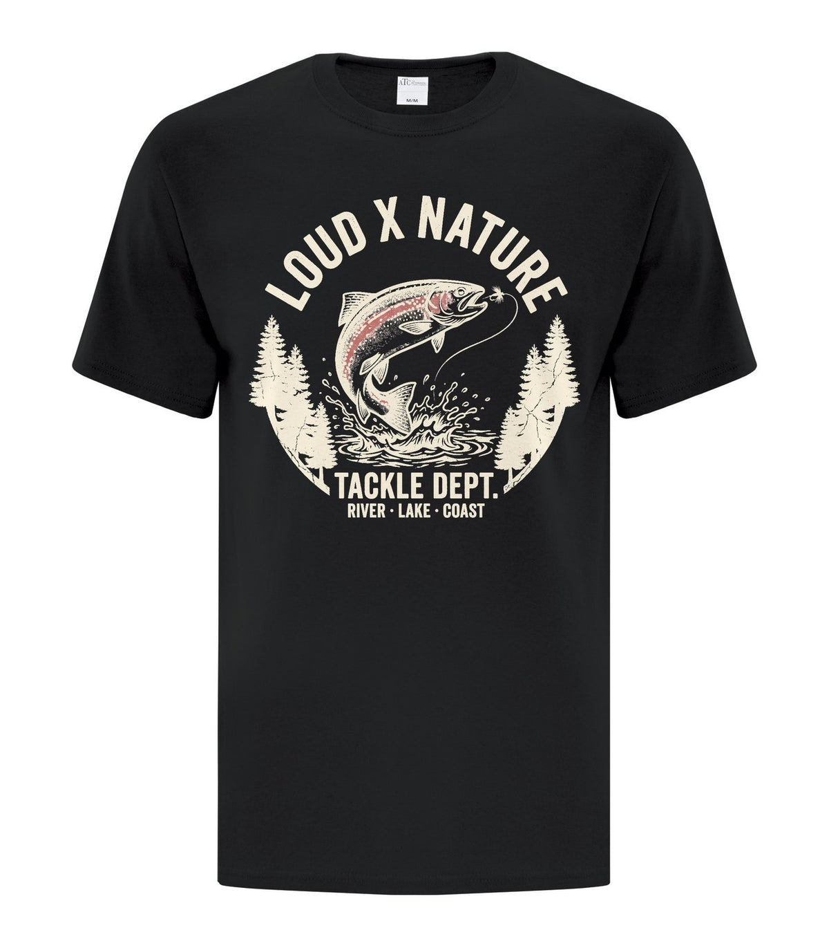 Tackle Department Tee — Black