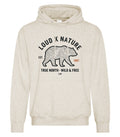 Topo Bear Hoodie — Oatmeal Heather