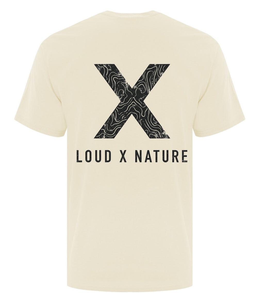 Topo X Essential Tee — Natural (back)