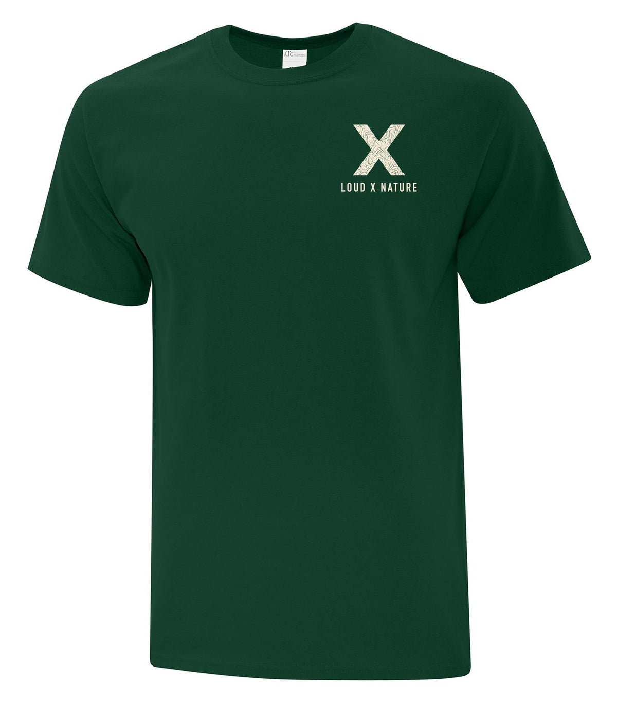 Topo X Essential Tee — Forest Green