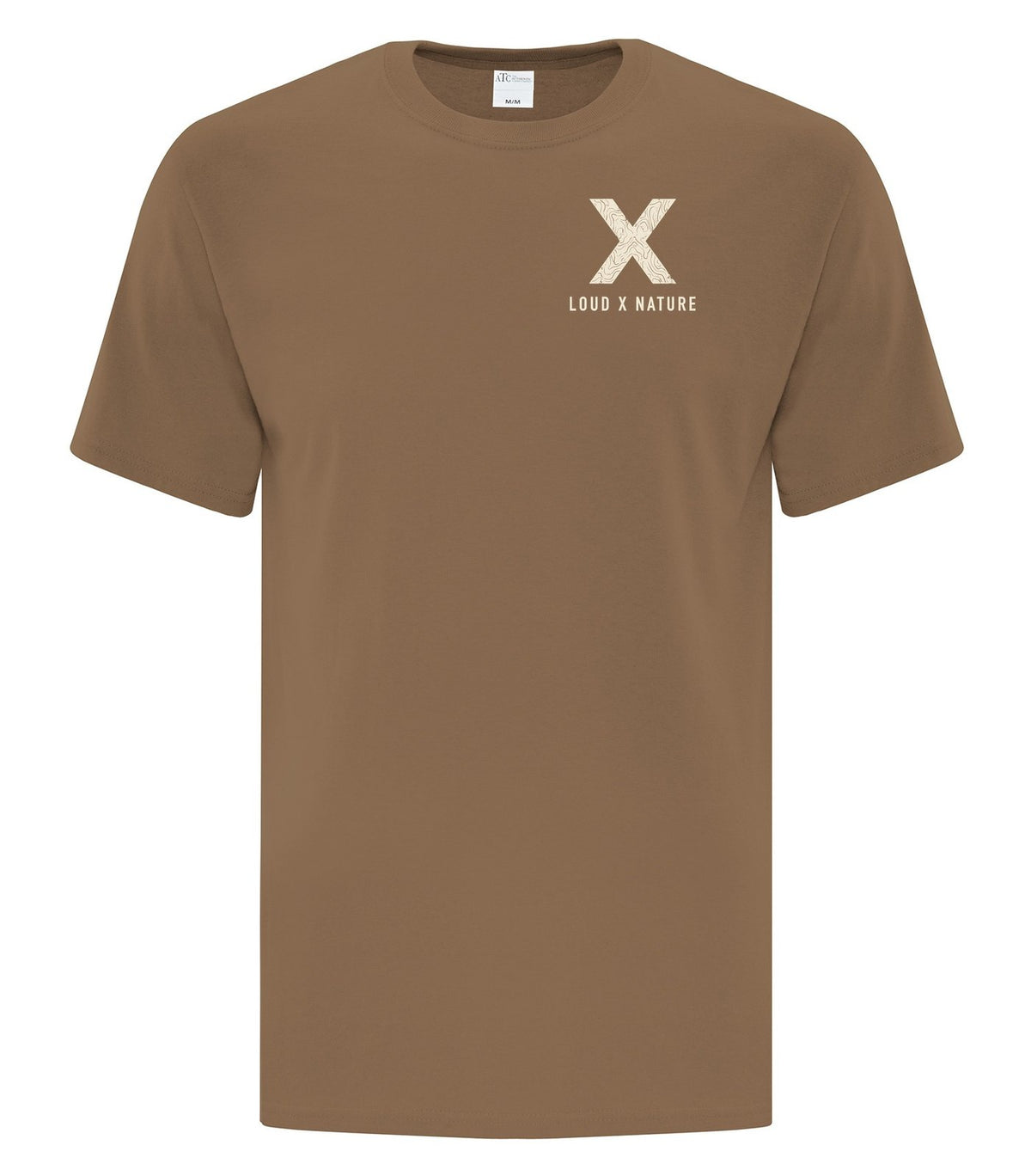 Topo X Essential Tee — Woodland Brown