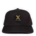 Topo X Leather Patch Cap — Black Laser Mesh