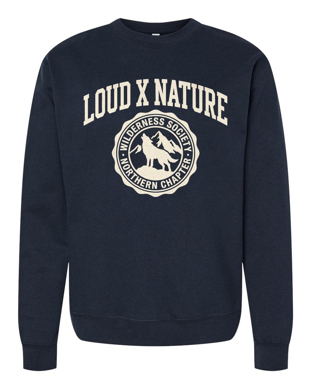 Wilderness Society Crewneck — Navy